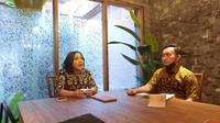 Wawancara eksklusif dengan Diana Kartika Jahja, Direktur Eksekutif Indonesian International Education Foundation (IIEF) pada 8 September 2022. Sesi wawancara eksklusif ini membahas mengenai peluncuran program "Beasiswa Cakrawala" bagi anak-anak dari keluarga aviasi yang terdampak Covid-19. (Liputan6.com/Qorry Layla Aprianti)