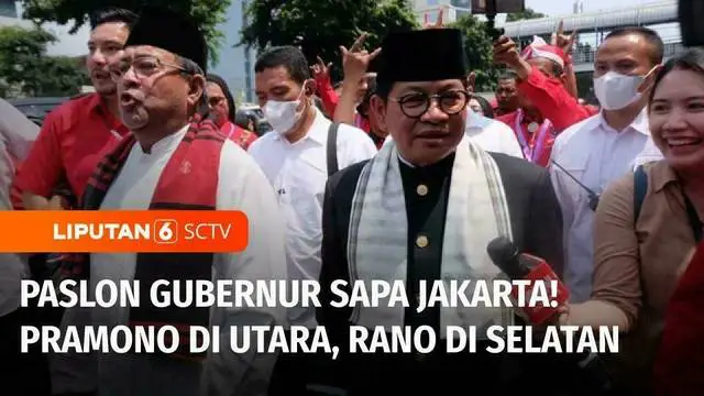 VIDEO: Pramono-Rano Sambangi Warga Sunter dan Lenteng Agung