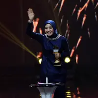 Malam puncak penganugerahan Indonesian Box Ofiice Movie Awards (IBOMA) 2016 diselenggarakan pada Kamis (17/3/2016) malam berlangsung sukses. (Deki Prayoga/Bintang.com)