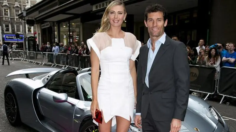 Webber Ajak Kencan Sharapova Pakai Porsche 918 Spyder