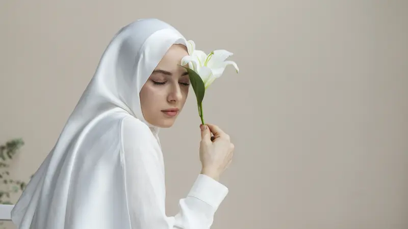 Ilustrasi Hijab Jilbab Syari (Sumber: freepik)