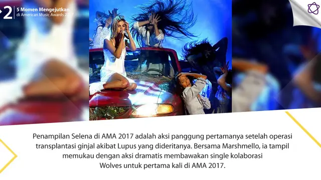 [Bintang] 5 Momen Mengejutkan di American Music Awards 2017