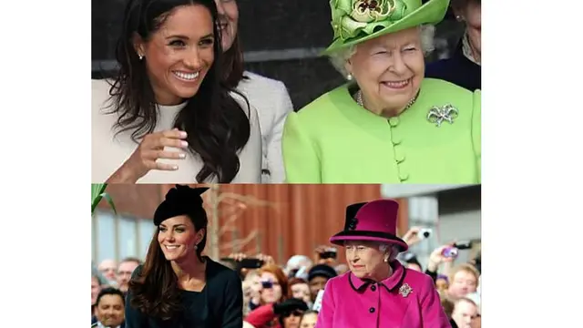 Bandingkan Kunjungan Pertama Kate Middleton dan Meghan Makrkle