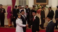 Jokowi Lantik Nurhajizah Jadi Wagub Sumut
