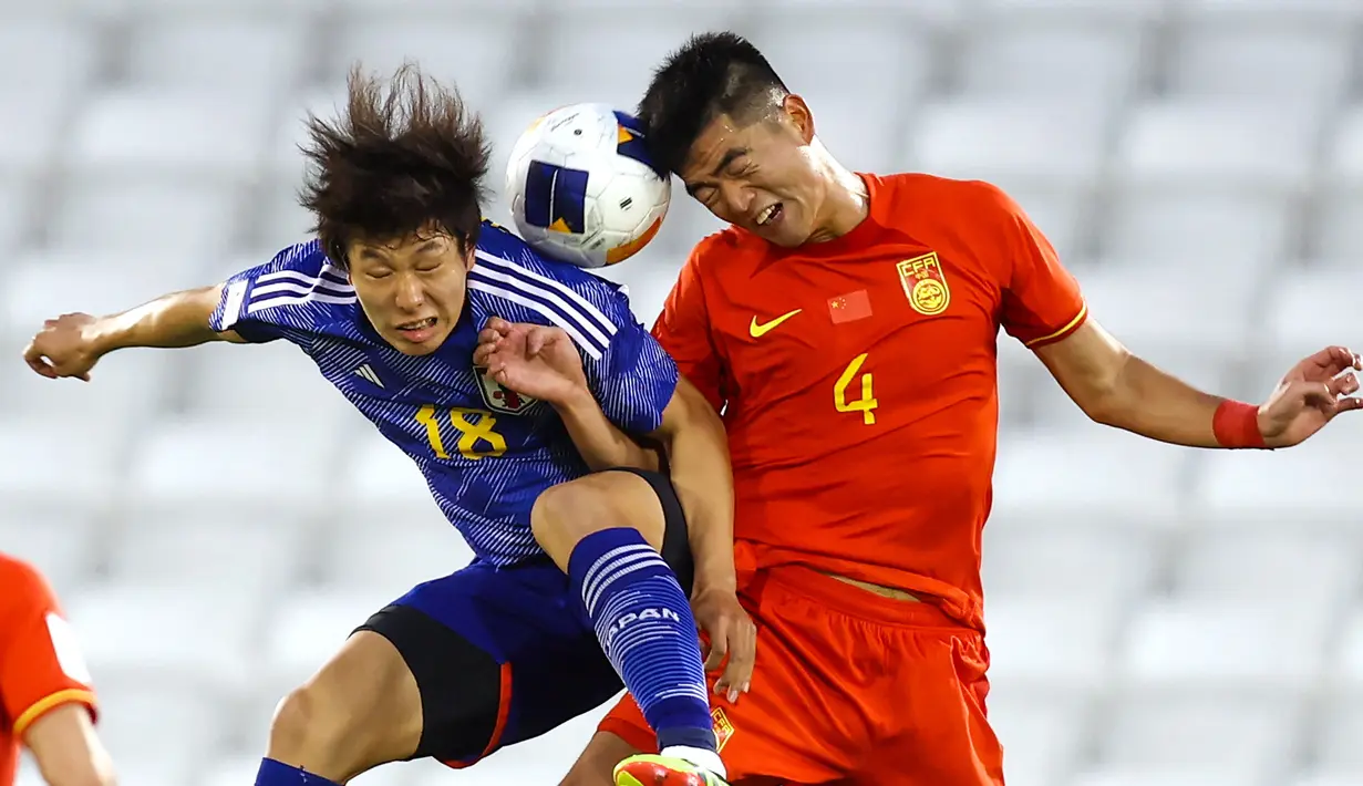 China tercatat baru sekali merasakan Piala Dunia, yaitu pada tahun 2002. Kala itu, mereka gagal mentas dari fase grup karena gagal meraih poin. China tergabung ke dalam Grup C kualifikasi Piala Dunia 2026 zona Asia setelah hasil Drawing yang berlangsung di Kuala Lumpur, Malaysia, Kamis (27/06/2024). (AFP/Karim Jaafar)