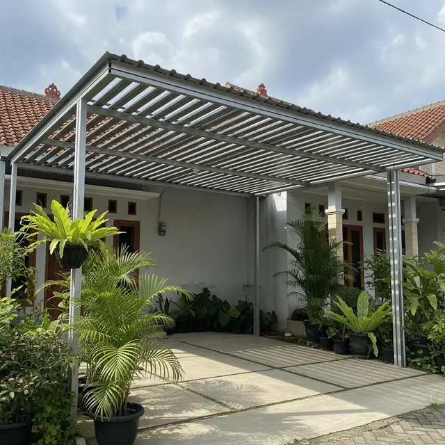 Jenis Atap untuk Tempat Parkir di Rumah