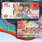 Pemerintah dan Bank Indonesia meresmikan pengeluaran dan pengedaran Uang Peringatan Kemerdekaan 75 Tahun Republik Indonesia. (Dok BI)
