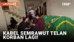 Viral! Pengemudi Ojol Tewas Kena Kabel Semrawut di Palmerah