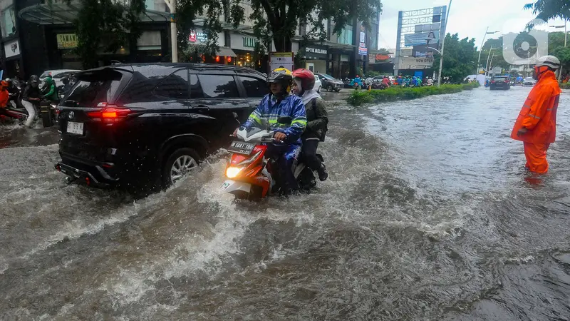 Kawasan Kemang Banjir