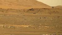 Mars Perseverance Rover Milik NASA Menangkap Wilayah Mars, Rabu (30/4/2021), Photo: NASA/JPL-Caltech/ASU/MSSS via AP, File