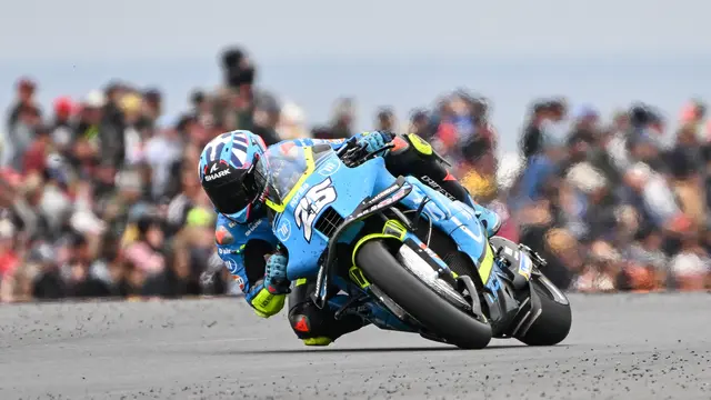 Raul Fernandez beraksi di MotoGP Australia 2025