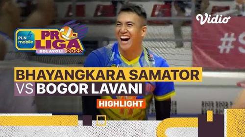 VIDEO: Comeback! Surabaya Bhayangkara Samator Raih Kemenangan atas Bogor Lavani di Final Four Proliga 2022