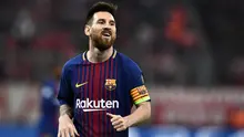 Lionel Messi menjadi pemain ke-8 dalam daftar top scorer Liga Champions. Messi kini baru mengoleksi tiga gol. (AFP/Aris Messinis)