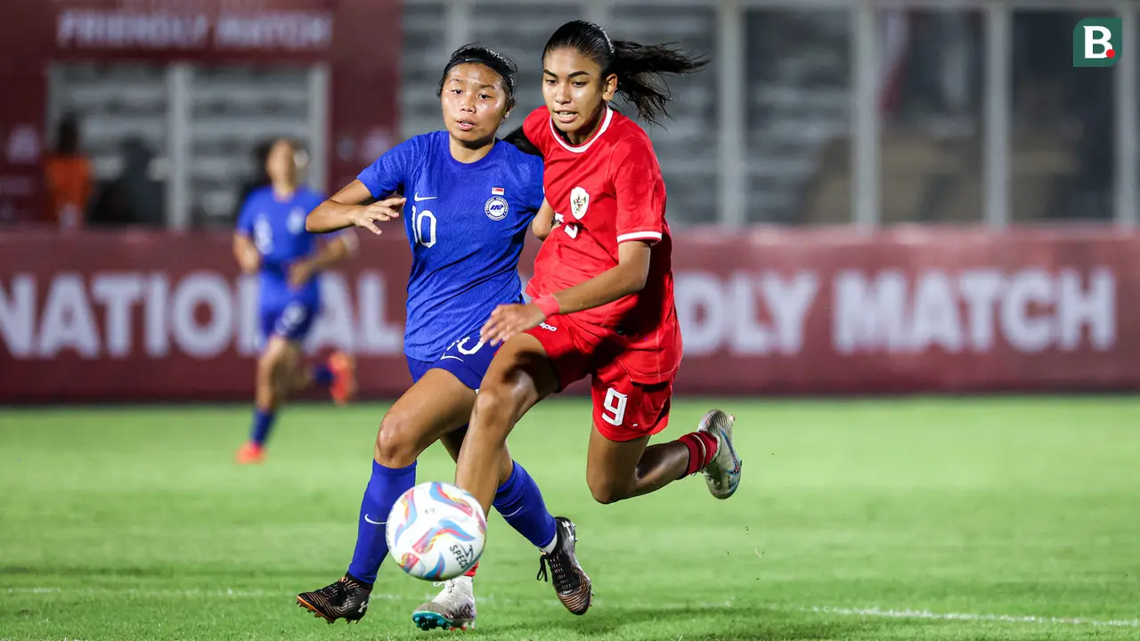 Timnas Putri Indonesia vs Singapura: Uji Coba Internasional