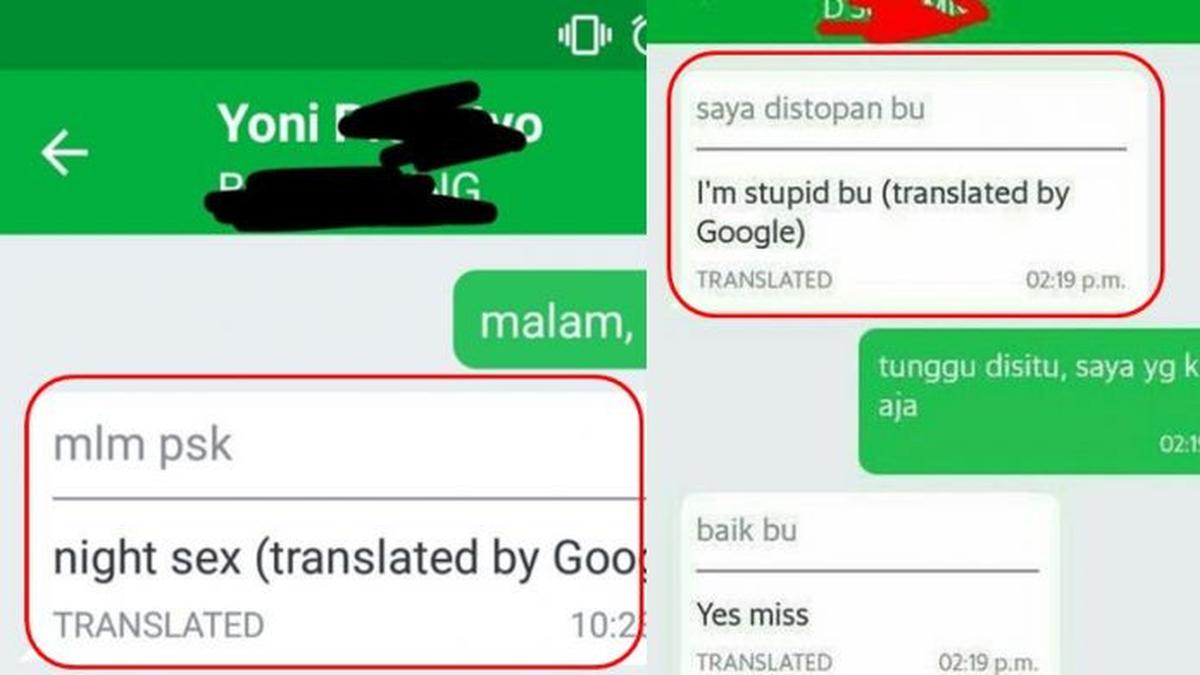 Gara-Gara Google Translate, Obrolan Ojol dengan Penumpang Jadi Ngaco -  Citizen6 Liputan6.com