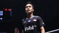 Tunggal putra Indonesia, Anthony Sinisuka Ginting. (PBSI)