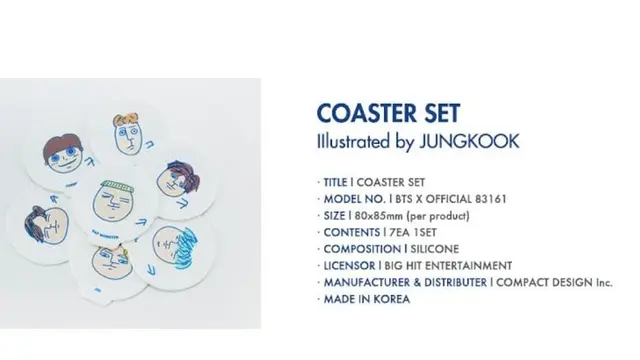 Merchandise Karya Jungkook BTS