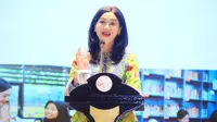 Kepala Eksekutif Pengawas Perilaku Pelaku Usaha Jasa Keuangan, Edukasi dan Pelindungan Konsumen OJK Friderica Widyasari Dewi saat membuka kegiatan OJK Digiclass Content Creator Penyandang Disabilitas Perempuan di Hari Kartini, 22 April 2025.
