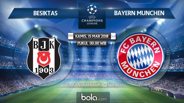 Prediksi Besiktas Vs Bayern Munchen Misi Mustahil Dunia Bola Com