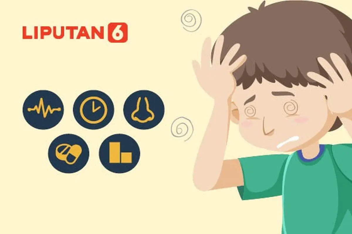 Banner Infografis 5 Gejala Sakit Kepala Akibat Covid-19. (Liputan6.com/Abdillah)