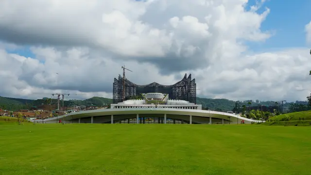 Upacara Bendera HUT Ke-79 RI di IKN Nusantara Tinggal Hitungan Hari, Intip Persiapannya