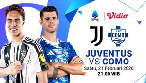 Jadwal Pertandingan Serie A antara Juventus vs Como