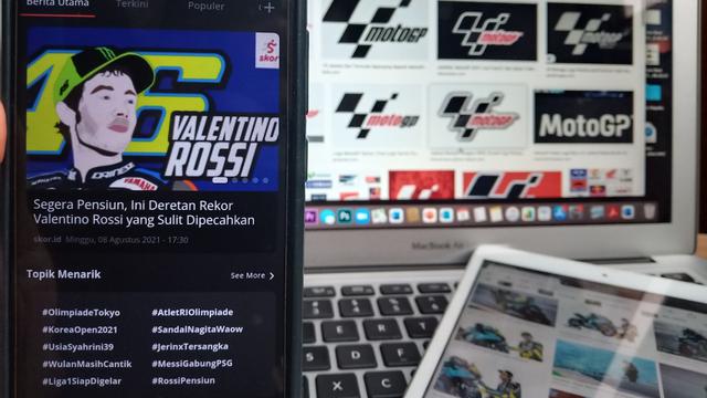 Valentino Rossi Pensiun
