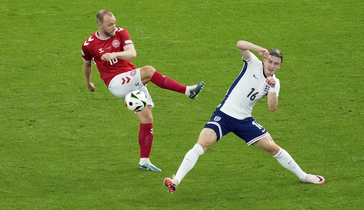 Sementara Denmark berada di posisi kedua dengan dua poin.  (Foto AP/Darko Vojinovic)