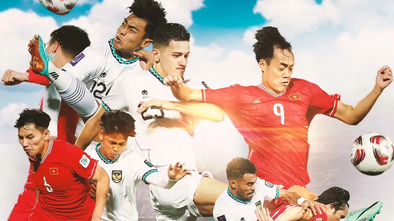 Ilustrasi - Duel Timnas Indonesia Vs Vietnam dalam Angka