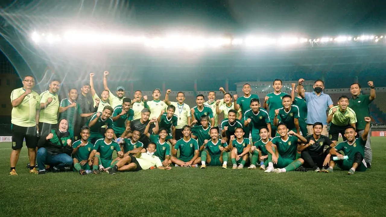 5 Potret Latihan Persebaya Surabaya Jelang Lawan Persik Kediri di Piala Menpora 2021