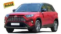 Penampakan Toyota Urban Cruiser yang berbasis Suzuki Vitara Brezza. (Autocar)