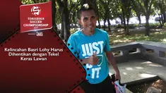 Gelandang PSM Makassar, Hasan Basri Lohy terkenal dengan kelincahannya. Pada laga melawan Persela Lamongan banyak tekel keras yang menghantamnya untuk menghentikan kecepatan tersebut.