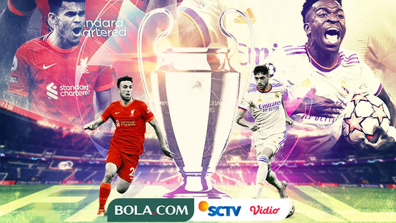 Liga Champions - Liverpool Vs Real Madrid - 3 Pemain Bintang