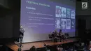 Festival Co-Director Nauval Yazid memberi keterangan jelang penyelenggaraaan Europe on Screen (EOS) di Goethe-Institut Jakarta, Selasa (2/4). Europe on Screen ke-19 akan diselenggarakan pada tanggal 18-30 April 2019. (Liputan6.com/Faizal Fanani)