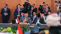 Presiden Prabowo Subianto  dalam Konferensi Tingkat Tinggi (KTT) ke-2 ASEAN-Gulf Cooperation Council (GCC) di Kuala Lumpur Convention Centre (KLCC), Malaysia, Selasa (27/5/2025). (Foto: Laily Rachev - Biro Pers Sekretariat Presiden).