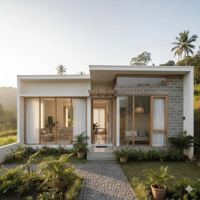 Model Rumah Sederhana Tapi Mewah dengan Anggaran Terbatas