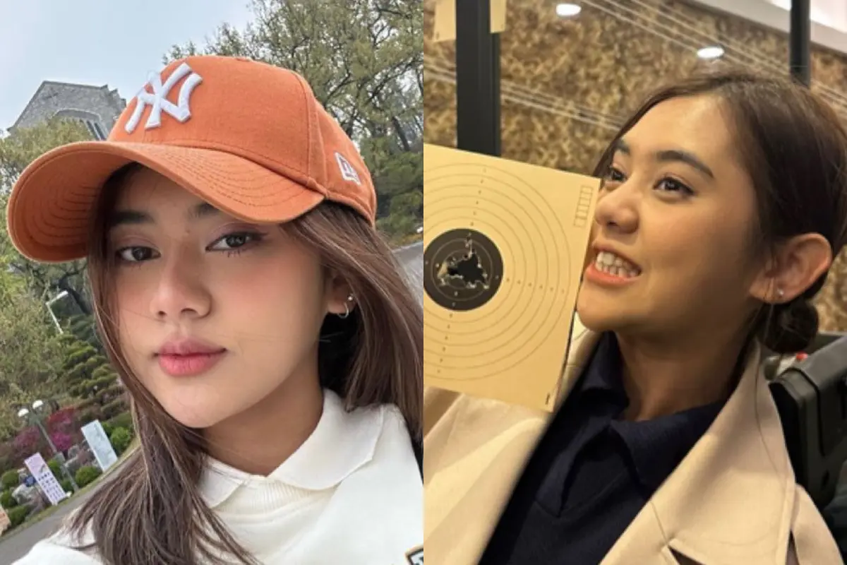 Gaya fashion Ziva Magnolya saat berada di Korea Selatan