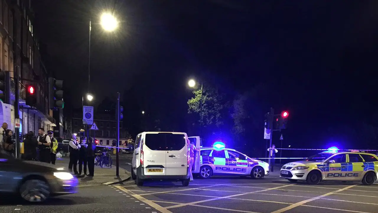 Lokasi serangan penusukan di Russell Square, London