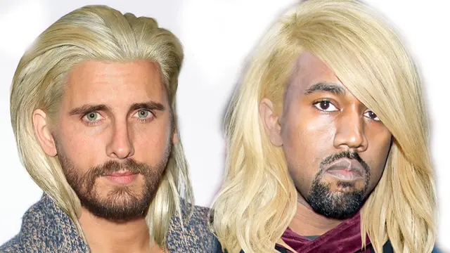 Kanye West dan Scott Disick 