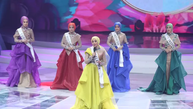 [Bintang] Lima Besar Finalis Puteri Muslimah Asia 2018