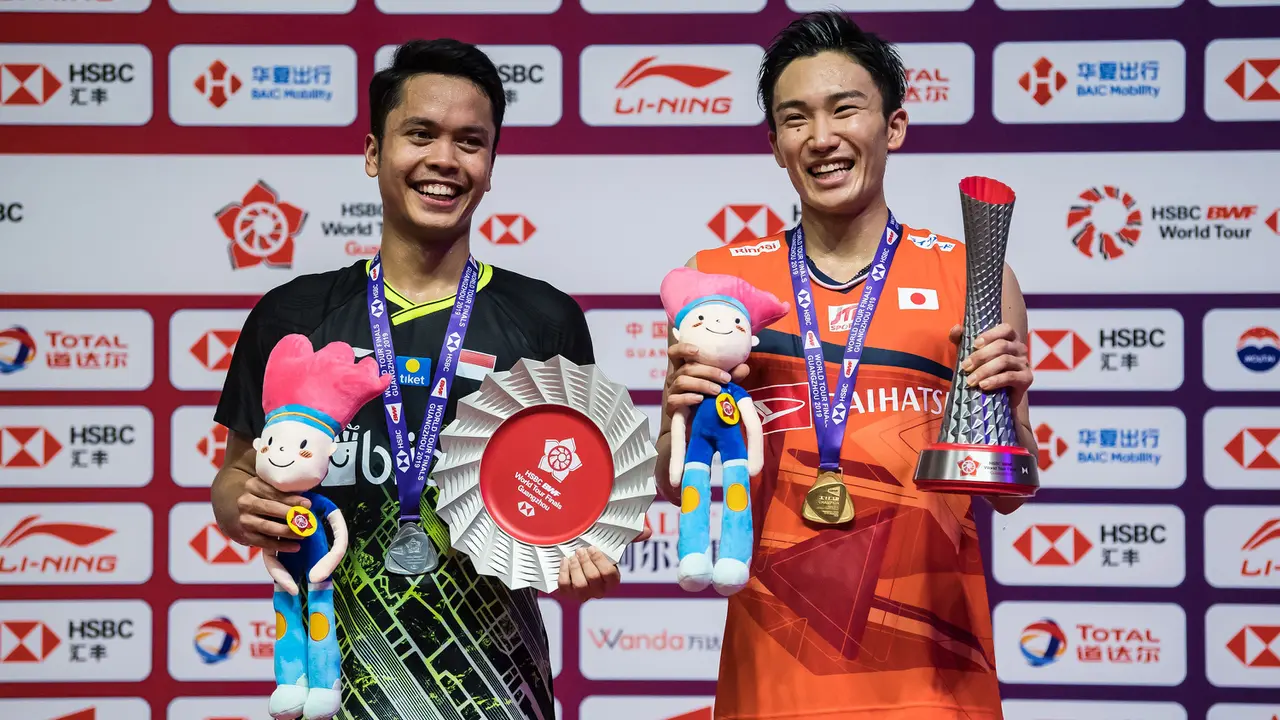 Anthony Ginting Vs Kento Momota