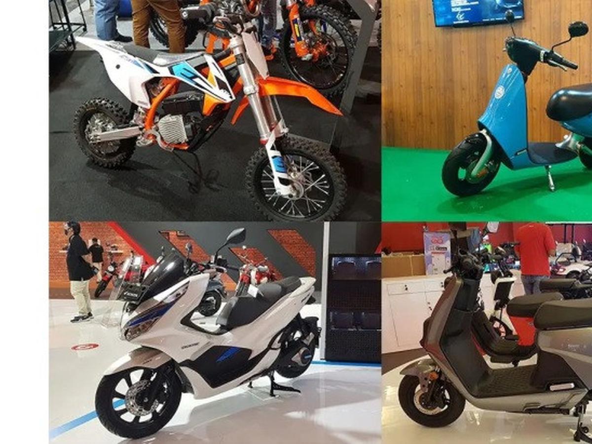 Ragam Motor Listrik Di IIMS Hybrid 2021