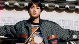 Produk Kolaborasi Kai EXO dan Gucci Sudah Bisa Dipesan, Harganya Dianggap Kemahalan. (dok.Instagram @mrjonginkim/https://www.instagram.com/p/CLv9No4FpP-/Henry)