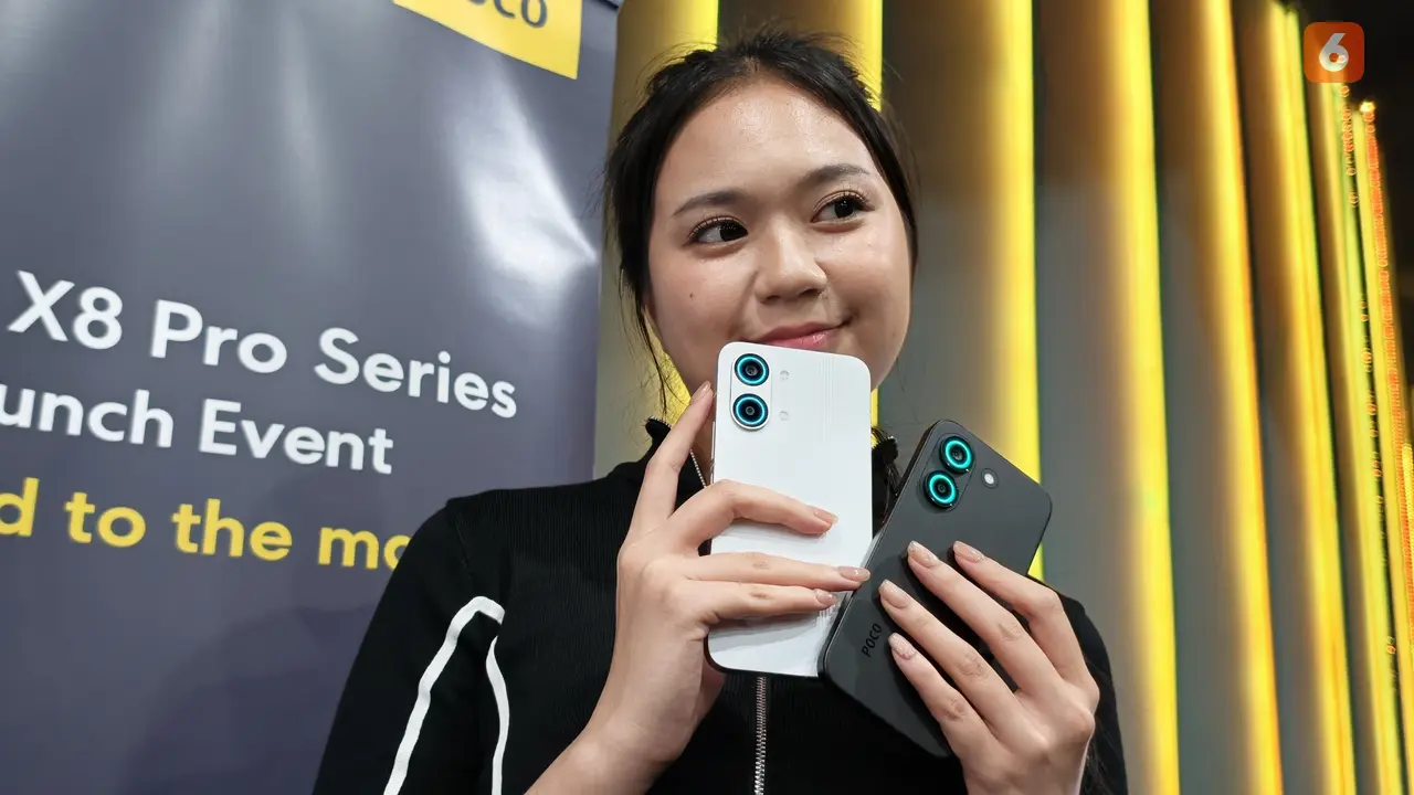Poco X8 Pro dan Poco X8 Pro Max. Liputan6.com/Yuslianson
