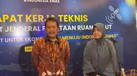Menteri KKP Sakti Wahyu Trenggono dalam Rapat Kerja Teknis Direktorat Jenderal Penataan Ruang Laut, di Hotel Borobudur, Selasa (15/7/2025).&nbsp;(Foto: Liputan6.com/Tira Santia)