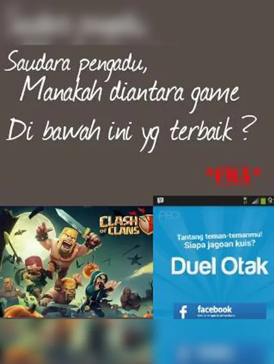 Mana game yang terbaik? (bidhuan.com)