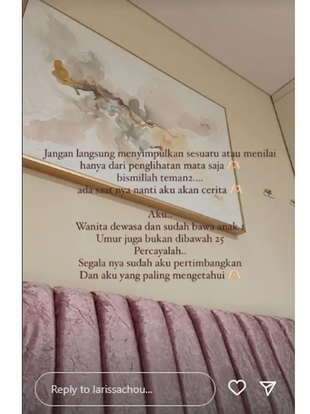 7 Potret Larissa Chou yang Mulai Go Public, Kenalkan Pasangan ke Anak