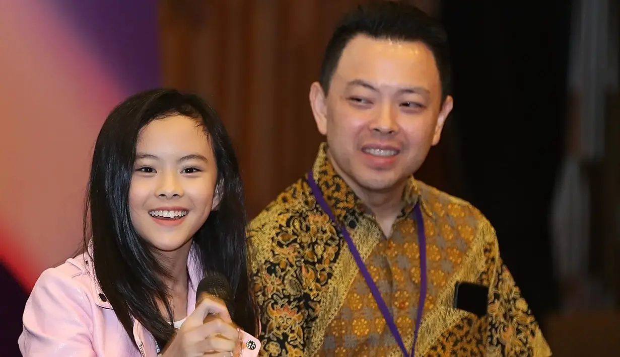 "Senang bisa diundang XYZ Days 2018. Aku berharap hari Rabu cepat datang," ujar Clarice yang memiliki hobi masak, mengambar dan modeling ini. (Bambang E Ros/Bintang.com)