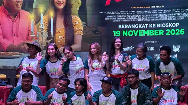 Dara Sarasvati & pemeran film 'Piye To Kih?' © KapanLagi.com/Fikri Alfi Rosyadi