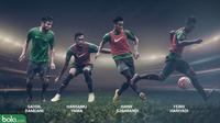 4 Pemain Andalan Timnas Indonesia U-22 vs Myanmar, Saddil Ramdani, Hansamu Yama, Hanif Sjahbandi, Febri Haryadi (Bola.com/GRAFIS: Adreanus Titus/FOTO: Vitalis Yogi)